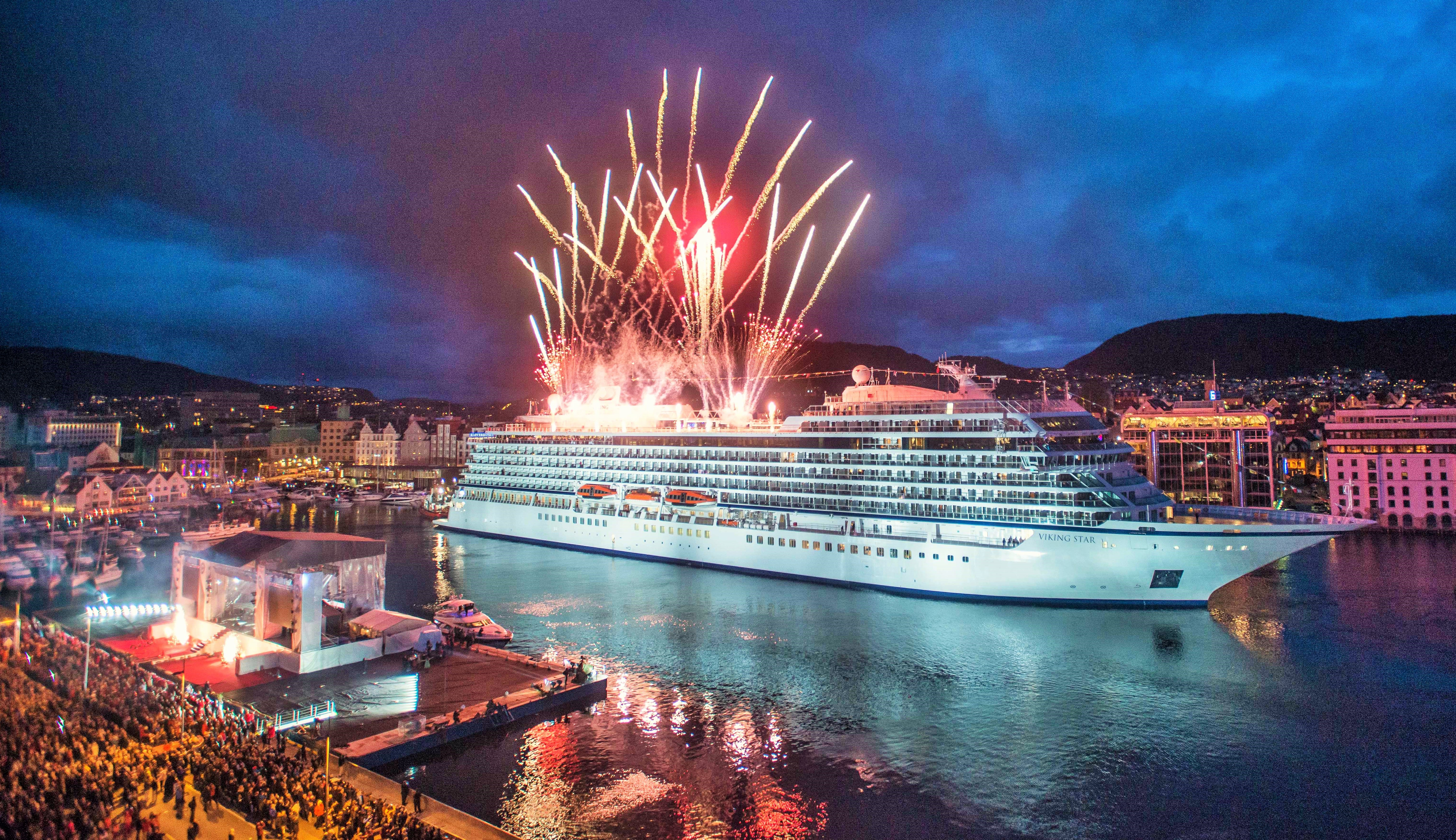 Viking Star Christened In Home Port Of Bergen Norway Cruise